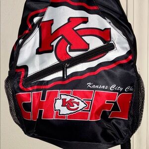 Kansas City Chiefs Black and Red Backpack
